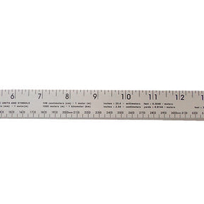 36"x1" Straight Edge Steel Ruler