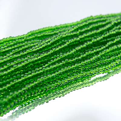 26-110212.SLC.jpg 11/0 Seed Beads - Transparent Dark Green 20g Image