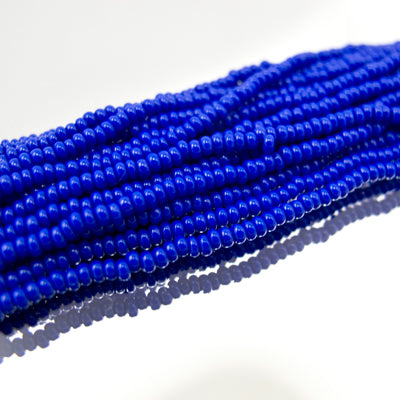 26-110260.SLC.jpg 11/0 Seed Beads - Opaque Royal Blue 20g Image
