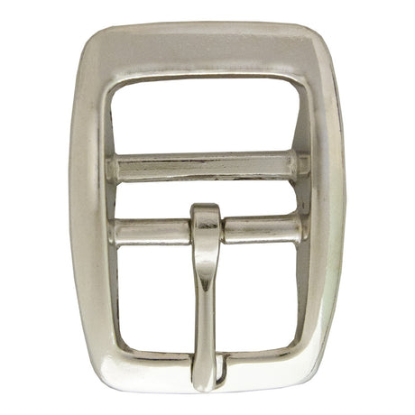 4-151404.SLC.jpg 1" Double Bar Center Bar Buckle - Nickel Plate Image