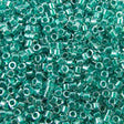 45-113918.SLC.jpg Delica Bead - Sparkling Teal Lined Crystal DB918 Image