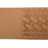 100-456806.SLC.03.jpg 1-1/2" Embossed Basketweave Name Space Belt Strip Image