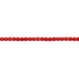 339-19.SLC.1.jpg 3mm Siam Ruby Bead Strand - Firepolished Image