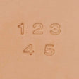 011-490400.SLC.01.jpg 1/4" Standard Number Stamp Set Image