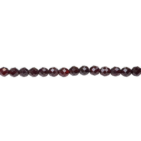 339-113.SLC.1.jpg 8mm Garnet Bead Strand - Firepolished Image