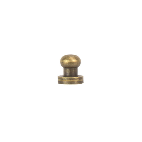 SB10.Antique-Brass.8mm.01.jpg Solid Brass Button Studs - 10 Pack Image