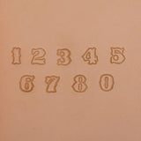 3/4" Standard Number Stamp Set