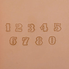 3/4" Standard Number Stamp Set