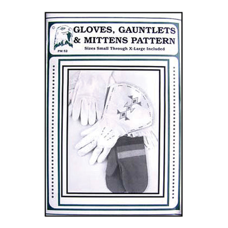 154-52.SLC.jpg Gloves/Gauntlet/Mitten Pattern Image