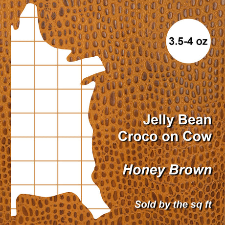 371-11162.SLC.4.jpg Jelly Bean Croco Side - Honey Brown Image
