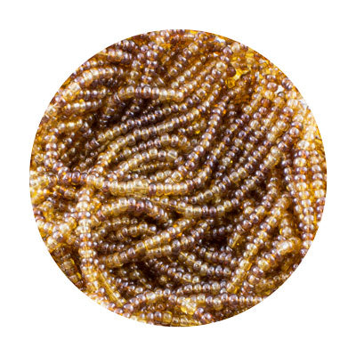 229112013.SLC.jpg Seed Beads 11/0 Topaz Mix Luster - 20g Image