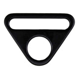 Black Tri Ring - Pair