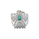 141-001.SLC.1.jpg 1 1/2" Thunderbird Concho - Nickel Image