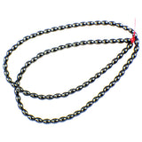Rice Hematite Strand - 3x5mm