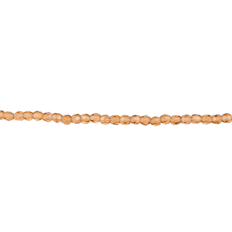 339-6.SLC.1.jpg 3mm Smoky Topaz Bead Strand - Firepolished Image