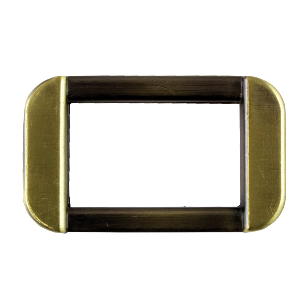 020-302211.SLC.jpg 1" Rectangle Deco Connector - Antique Brass Image