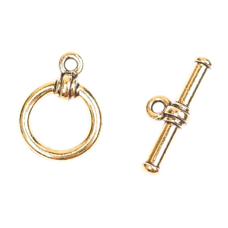 244-601626.SLC.1.jpg 12mm Bar Ring Toggle - Gold Plate Image