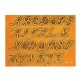 Maker Aid - 1-1/4" Cursive Alphabet