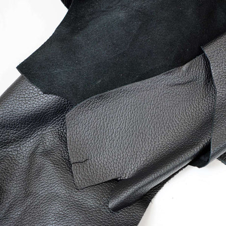 PHC.Black.Matte.2.jpg Premium Heavy Chap Sides Image