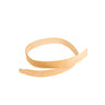 Hermann Oak Belt Blanks, Natural 48-55 Inch With Snaps