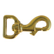 4-101.SLC.jpg 1" HD Swivel Spring Snap - Solid Brass Image