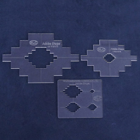 SWAT.Adobe Set.01.jpg Southwestern Acrylic Template Sets Image