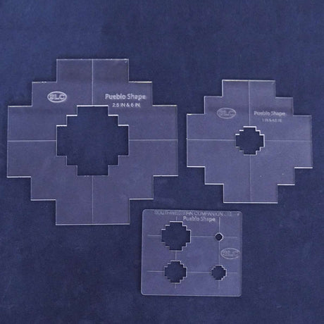 SWAT.Pueblo Set.01.jpg Southwestern Acrylic Template Sets Image