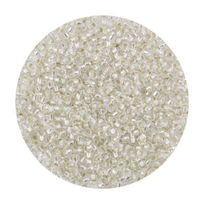 11/0 Seed Beads - Silver Lined Crystal AB 24g