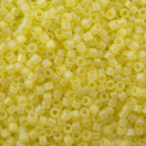 Delica Bead - Matte Pale Yellow AB DB854
