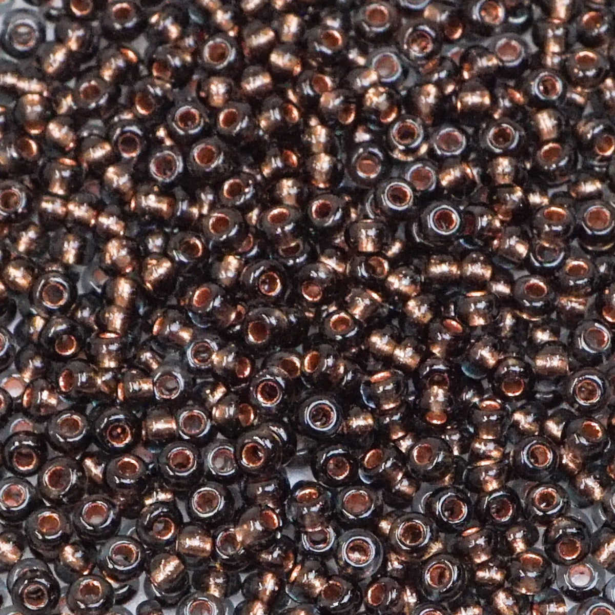 229-104.SLC.1.jpg Seed Beads 10/0 Black Diamond Crystal Lined - 20g Image