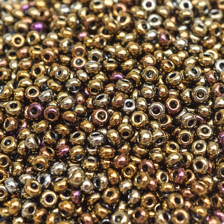 229-1045.SLC.1.jpg Seed Beads 10/0 Opaque Iris Brown - 45g Image
