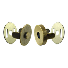 ¾" Magnetic Snap - Antique Brass 10pk