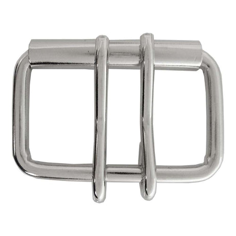 4-175003.SLC.jpg 2 ½" 2 Prong Roller Buckle - Nickel Plate Image