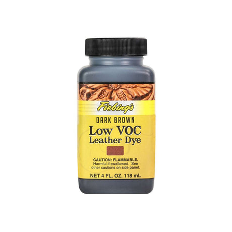 34-21204.SLC.01.jpg Fiebings Low VOC Leather Dye - Dark Brown 4oz Image
