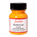 Angelus Leather Acrylic Paint, Buttercup, 1-ounce size