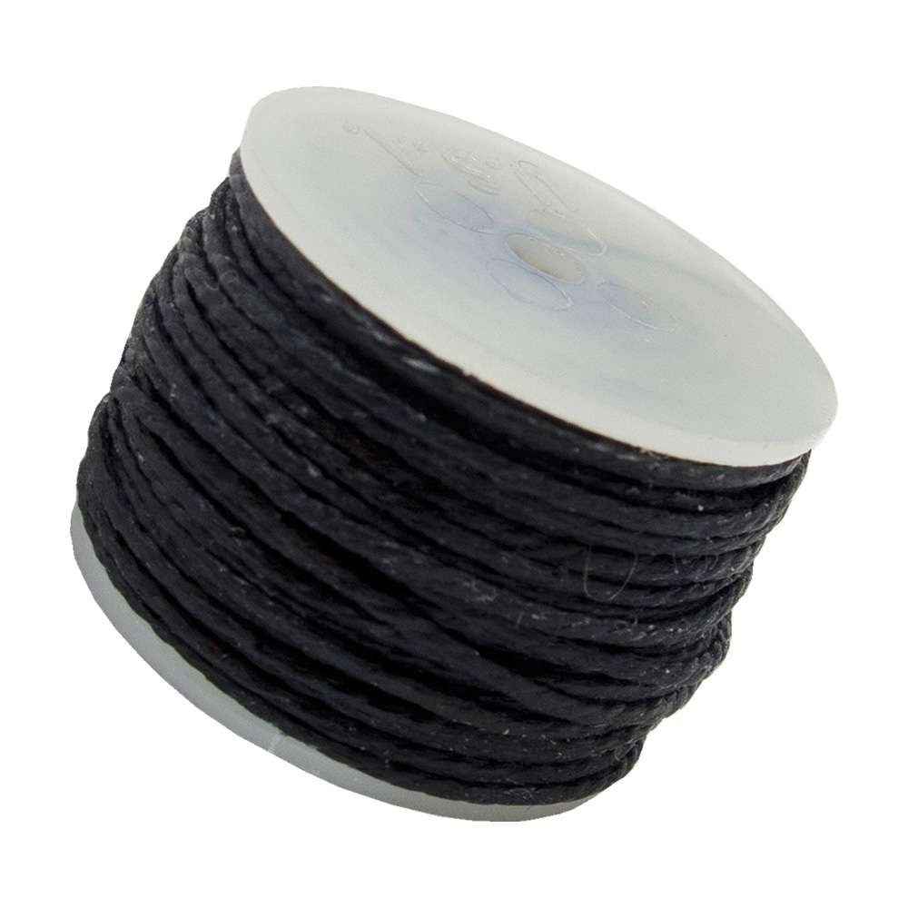 202-120401.SLC.jpg 12 ½yds Black Awl Thread Image