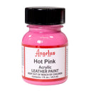 Hot Pink Angelus Leather Acrylic Paint, 1-ounce size
