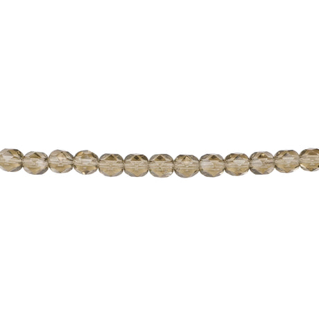 339-72.SLC.1.jpg 6mm Black Diamond Bead Strand - Firepolished Image