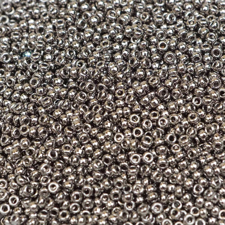 45-159190.SLC.1.jpg 15/0 Seed Beads - Steel 8.2g Image