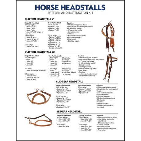 144-10049.SLC2.jpg Horse Headstall Patterns Image