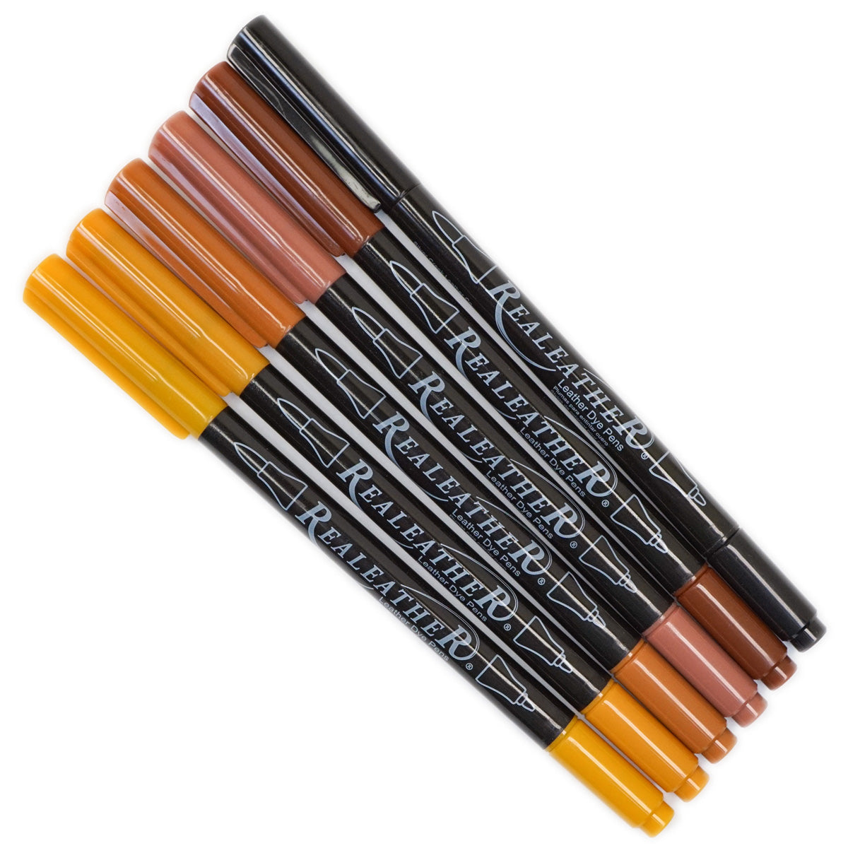 28-02.SLC.1.jpg Leather Dye Pen Pack - Earth Tone Image