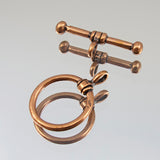 15mm Large Classic Toggle - Copper Plate