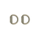 2pk Roller Dees, Antique Nickel ⅝