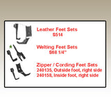 618 Welting/Cording Foot Set