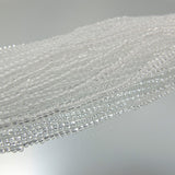 Seed Beads 11/0 Transparent Crystal - 20g