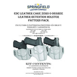 EDC.CakeZero.Sig.01.jpg EDC Leatherworks Holster Patterns Image