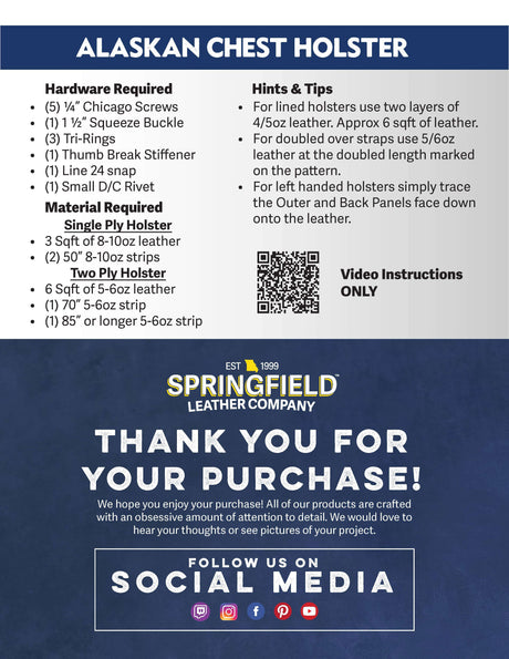 144-10067.SLC.02.jpg Alaskan Chest Holster Pattern Image