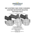 EDC.SLC.default.jpg EDC Leatherworks Holster Patterns Image