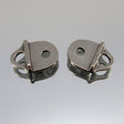 244-315940.SLC.jpg Rivet Bracelet Connector - Antique Silver Plate Image