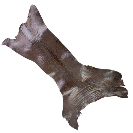 63-820108.SLC.jpg SPECIAL PURCHASE Ostrich Leg - Cigar Brown Image